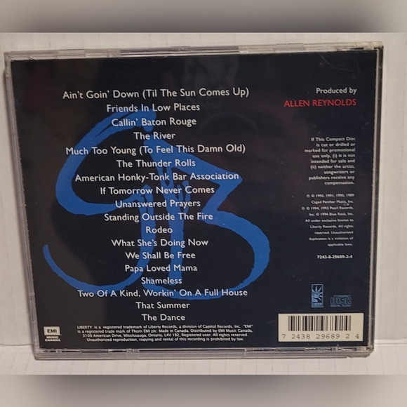 Garth Brooks The Hits CD - Picture 2 of 2